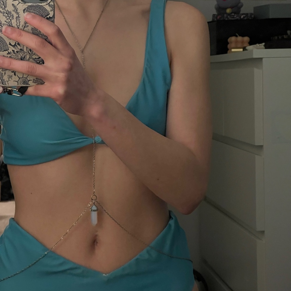 crystal body chain